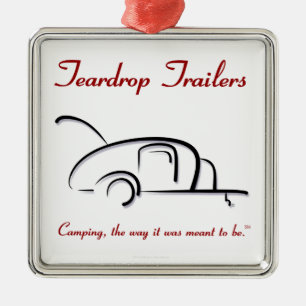 Trailers Red versie Metalen Ornament