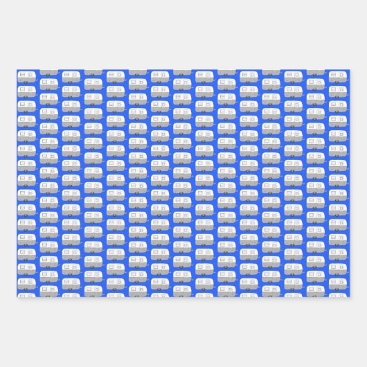 Trailers voor koffiezetwagens RV Vrachtwagens kleu Inpakpapier Vel (Voorkant 2)