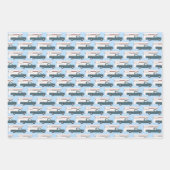 Trailers voor koffiezetwagens RV Vrachtwagens kleu Inpakpapier Vel (Voorkant)