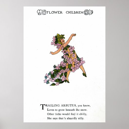 Trailing Arbutus Poster (Voorkant)