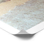 Trailing Texas Longhorns (olie op doek) Poster (Hoek)