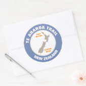 Trailmap Araroa Ronde Sticker (Envelop)