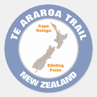 Trailmap Araroa Ronde Sticker