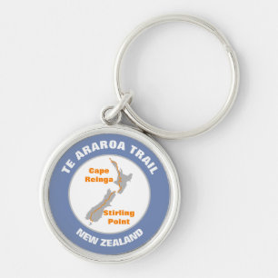 Trailmap Araroa Sleutelhanger
