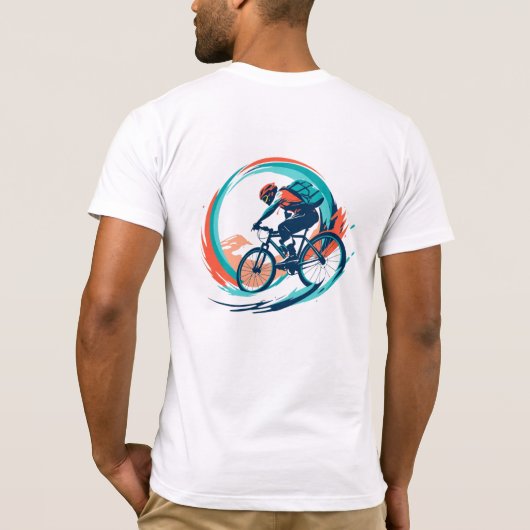 Trailrijder T-shirt (Achterkant)