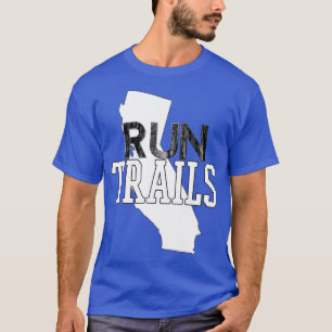 Trails Californië uitvoeren T-shirt