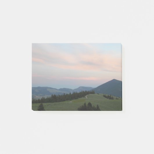 Trails door de bergen post-it® notes (Voorkant)