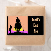 Trail's End Homebrew Bottling Home Brouwlabels Etiket (Insitu)