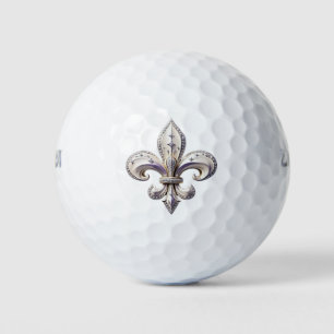 Trails I Travel Fleur de Lis Design Golfballen
