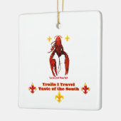 Trails I Travel Smaak van het Zuiden Keramisch Ornament (Links)