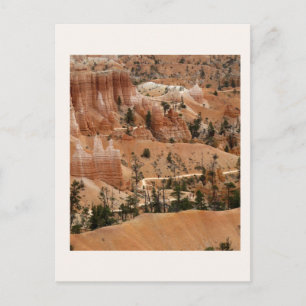 Trails van Bryce Canyon Briefkaart