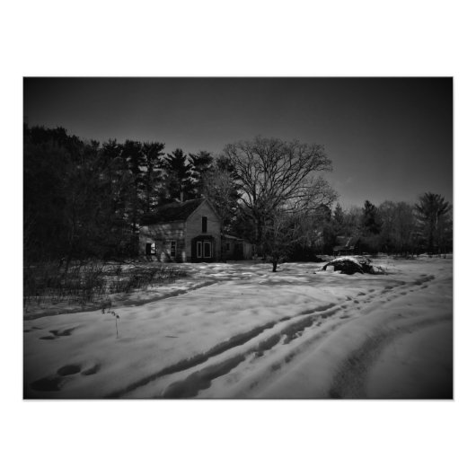"Trails van nostalgie" Foto Afdruk (Voorkant)