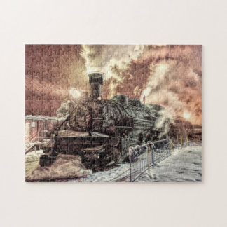 Train 11x14 Puzzle Legpuzzel