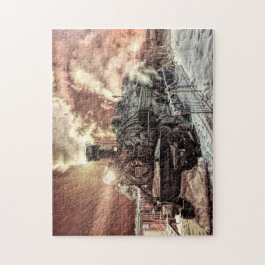 Train 11x14 Puzzle Legpuzzel (Verticaal)