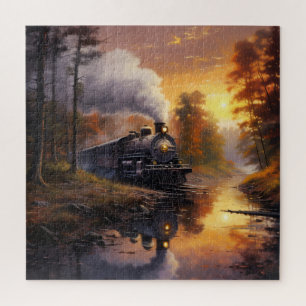 Train-1-7 Puzzle Legpuzzel