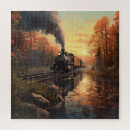 Train-1-8 Puzzle Legpuzzel