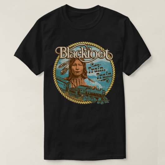 Train 1 van de Blackfoot T-shirt (Design voorkant)