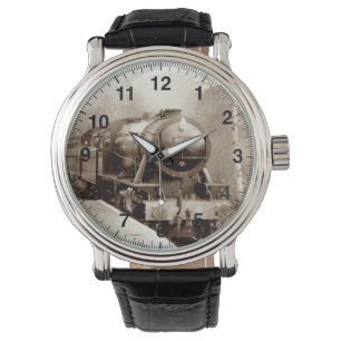 Train 21 Horloge- en nummeropties Horloge