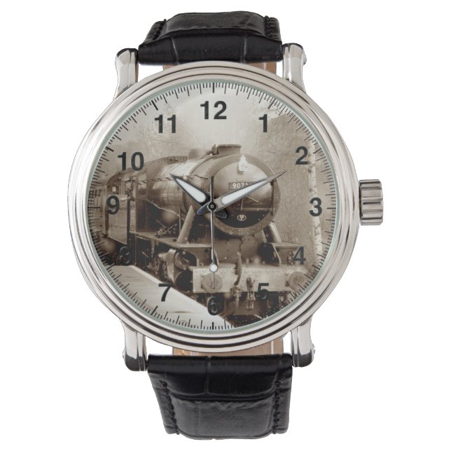 Train 21 Horloge- en nummeropties Horloge (Voorkant)