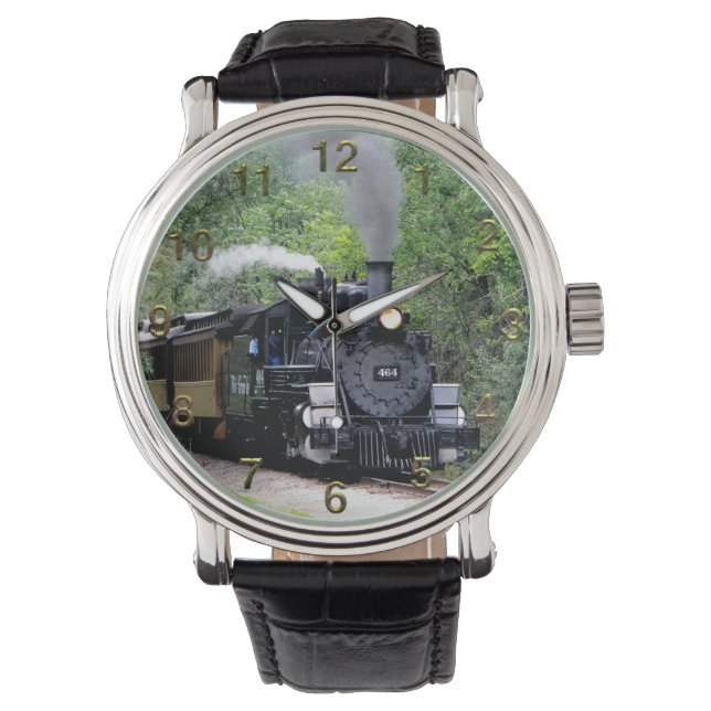 Train 29 Horloge- en nummeropties Horloge (Voorkant)