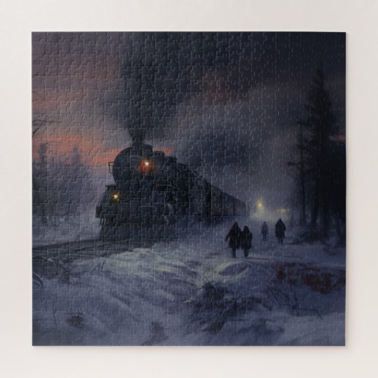 Train 2-25-serie legpuzzel (Verticaal)