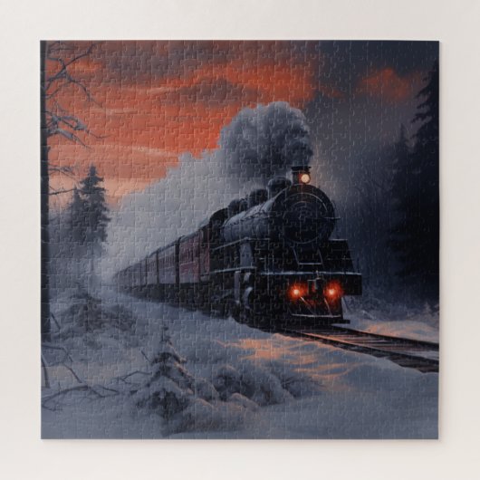 Train 2-26-serie legpuzzel (Verticaal)
