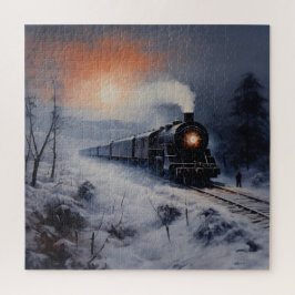 Train 2-4-serie legpuzzel