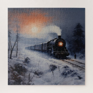 Train 2-4-serie legpuzzel