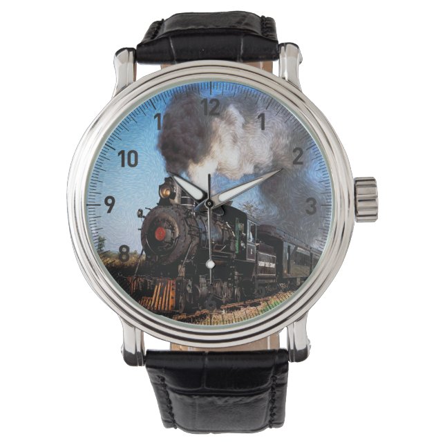 Train 2 Horloge- en nummeropties Horloge (Voorkant)