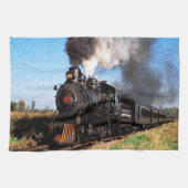 Train 2 keukenhanddoek (Horizontaal)