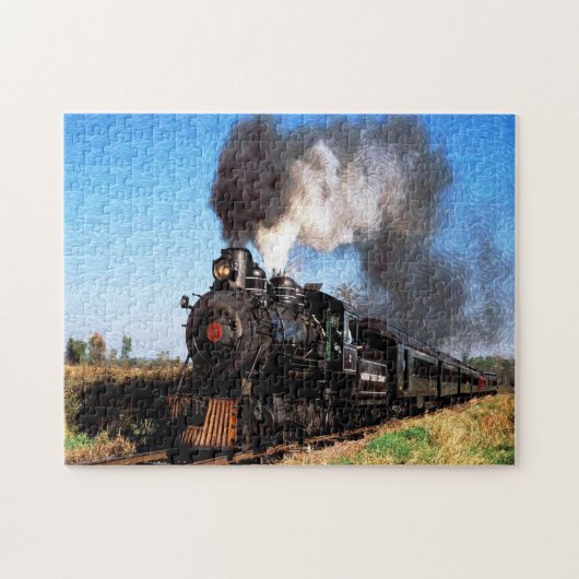 Train 2 Puzzle Legpuzzel (Horizontaal)
