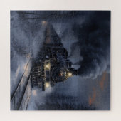 Train-2-serie Puzzle Legpuzzel (Horizontaal)