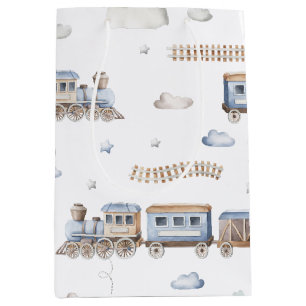 Train 2e verjaardag Chugga Twee Middelgrote Gift B Medium Cadeauzakje