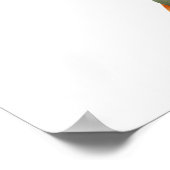 Train 2nd Birthday Watercolor Santa Party Express  Poster (Hoek)