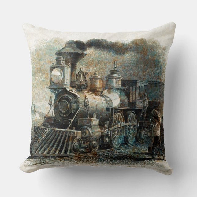 Train 31-32 Afbeelding: Pillow Kussen (Voorkant)
