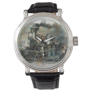 Train 31 Horloge- en nummeropties Horloge