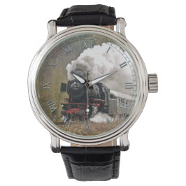 Train 34 Horloge & Numeral opties