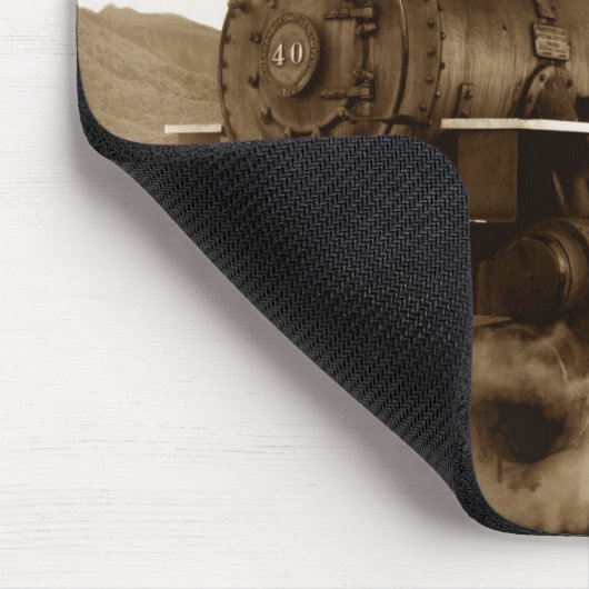 Train 4 Mousepad Muismat (Hoek)