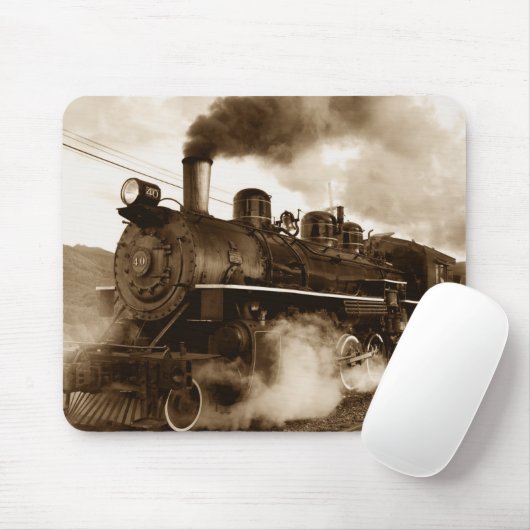 Train 4 Mousepad Muismat (Met muis)