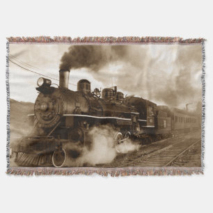 Train 4 Throw Blanket Deken
