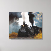 Train 5 Gewatteerd Canvas Afdruk (Voorkant)