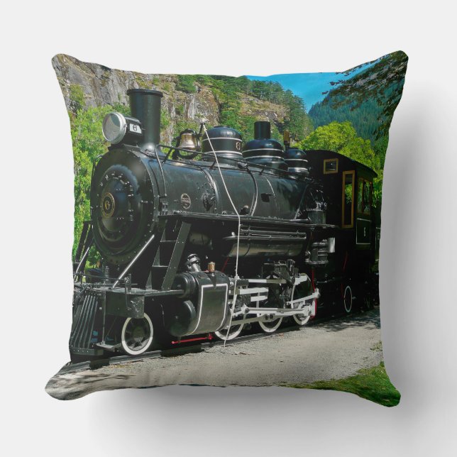 Train 8-9 Afbeelding: Pillow Kussen (Voorkant)