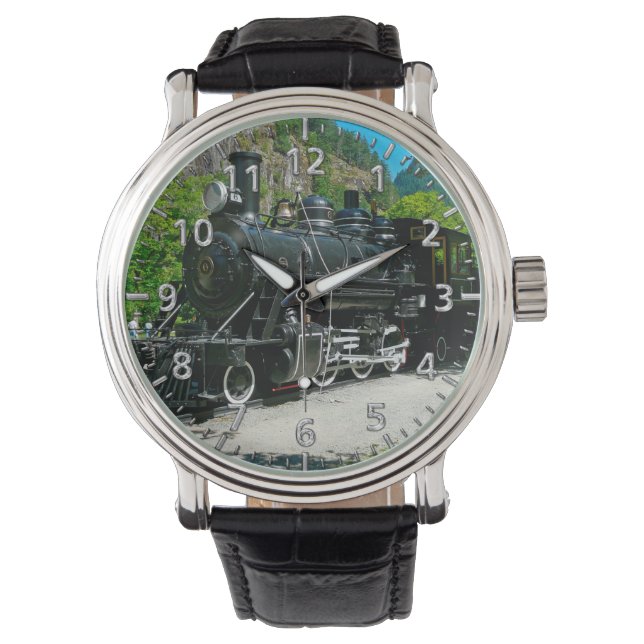 Train 8 Horloge- en nummeropties Horloge (Voorkant)