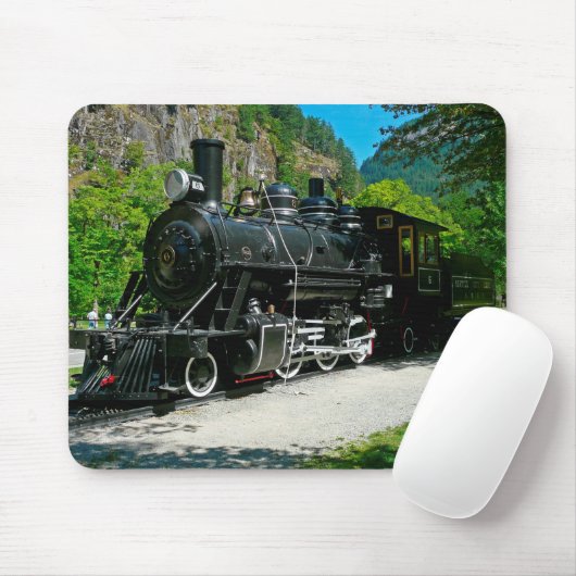 Train 8 Mousepad Muismat (Met muis)