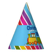 Train - Aangepaste verjaardag Feesthoedjes (Links)