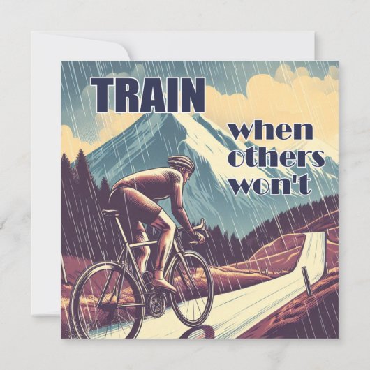 Train als anderen niet willen fietsen (Achterkant)