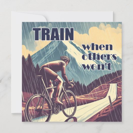 Train als anderen niet willen fietsen (Voorkant)