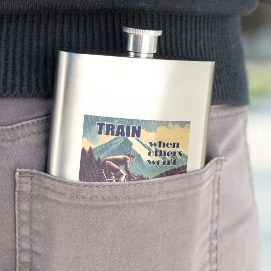 Train als anderen niet willen fietsen flacon (Voorbeeld)