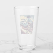 Train als anderen niet willen fietsen glas (Achterkant)