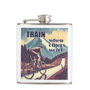 Train als anderen niet willen fietsen heupfles